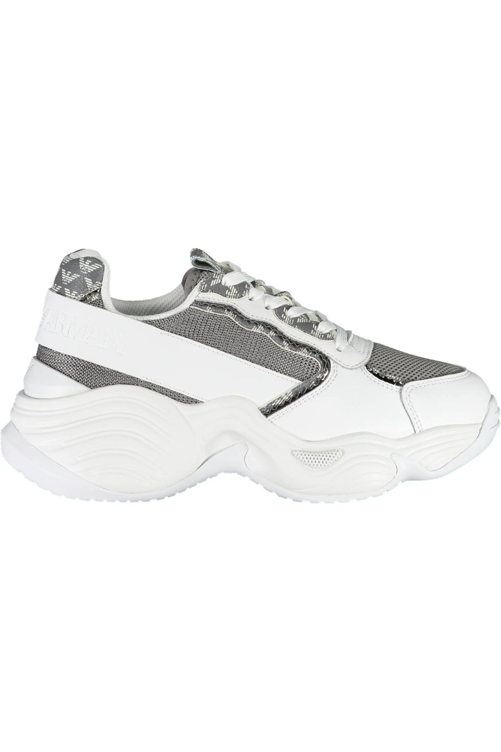 EMPORIO ARMANI WHITE WOMAN SPORTS SHOES