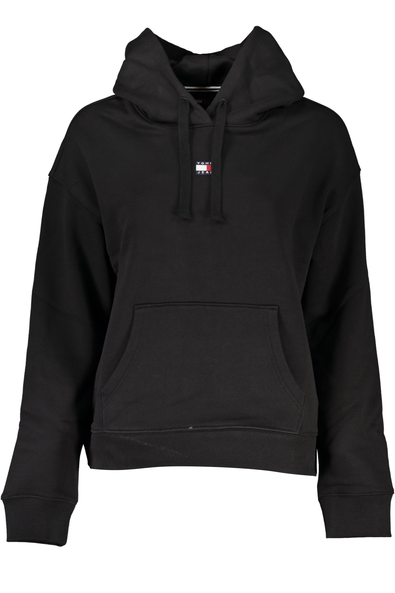 TOMMY HILFIGER WOMEN'S ZIPLESS SWEATSHIRT BLACK