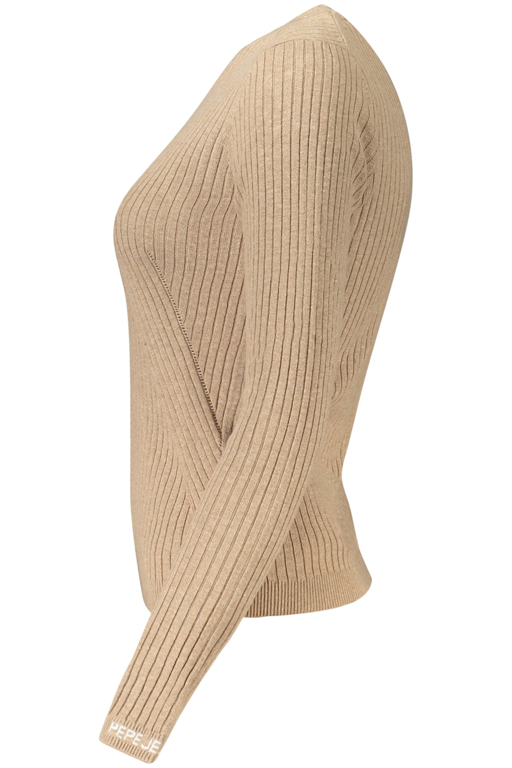 PEPE JEANS WOMEN'S BEIGE SWEATER