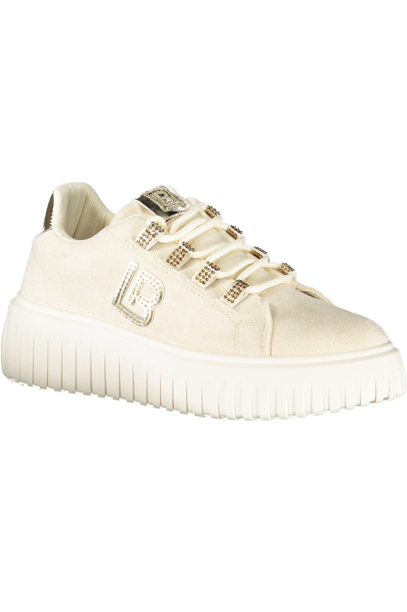 LAURA BIAGIOTTI WOMEN'S BEIGE SPORTS SHOES