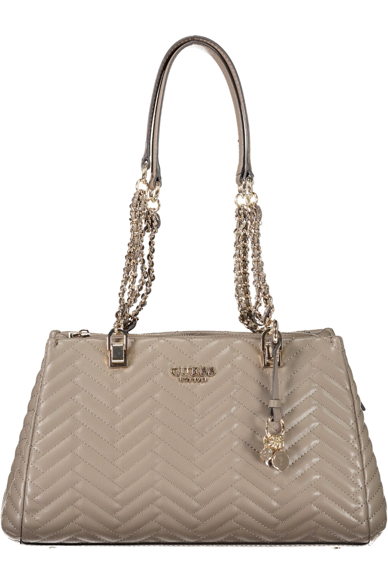 GUESS JEANS WOMEN'S BAG BROWN