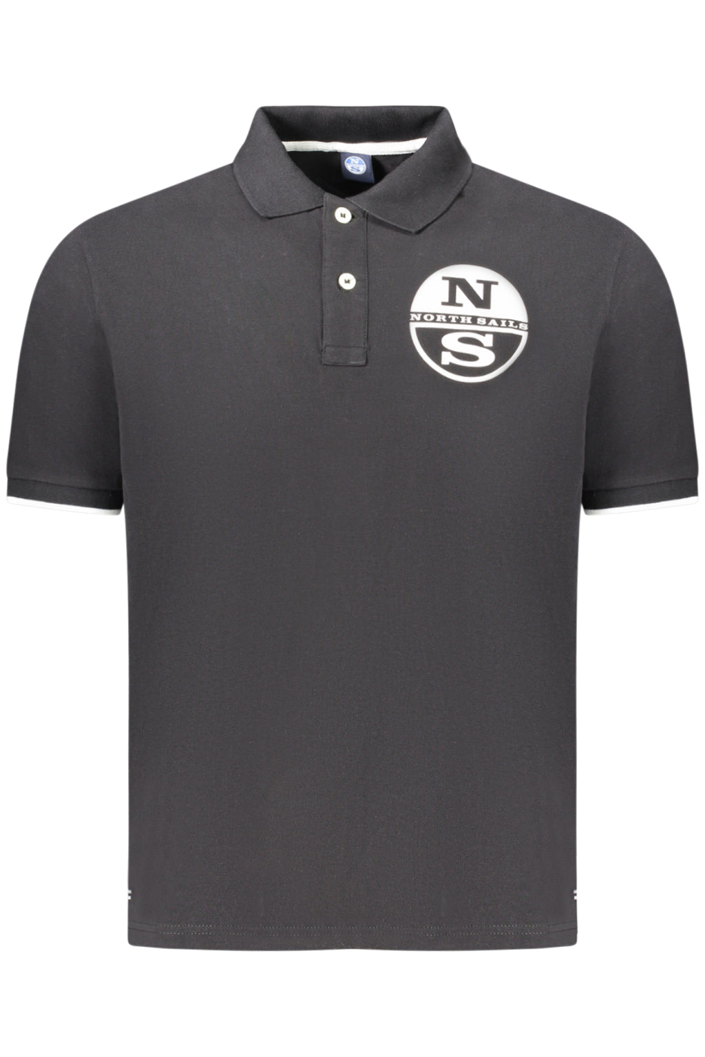 NORTH SAILS MEN'S SHORT SLEEVE POLO BLACK