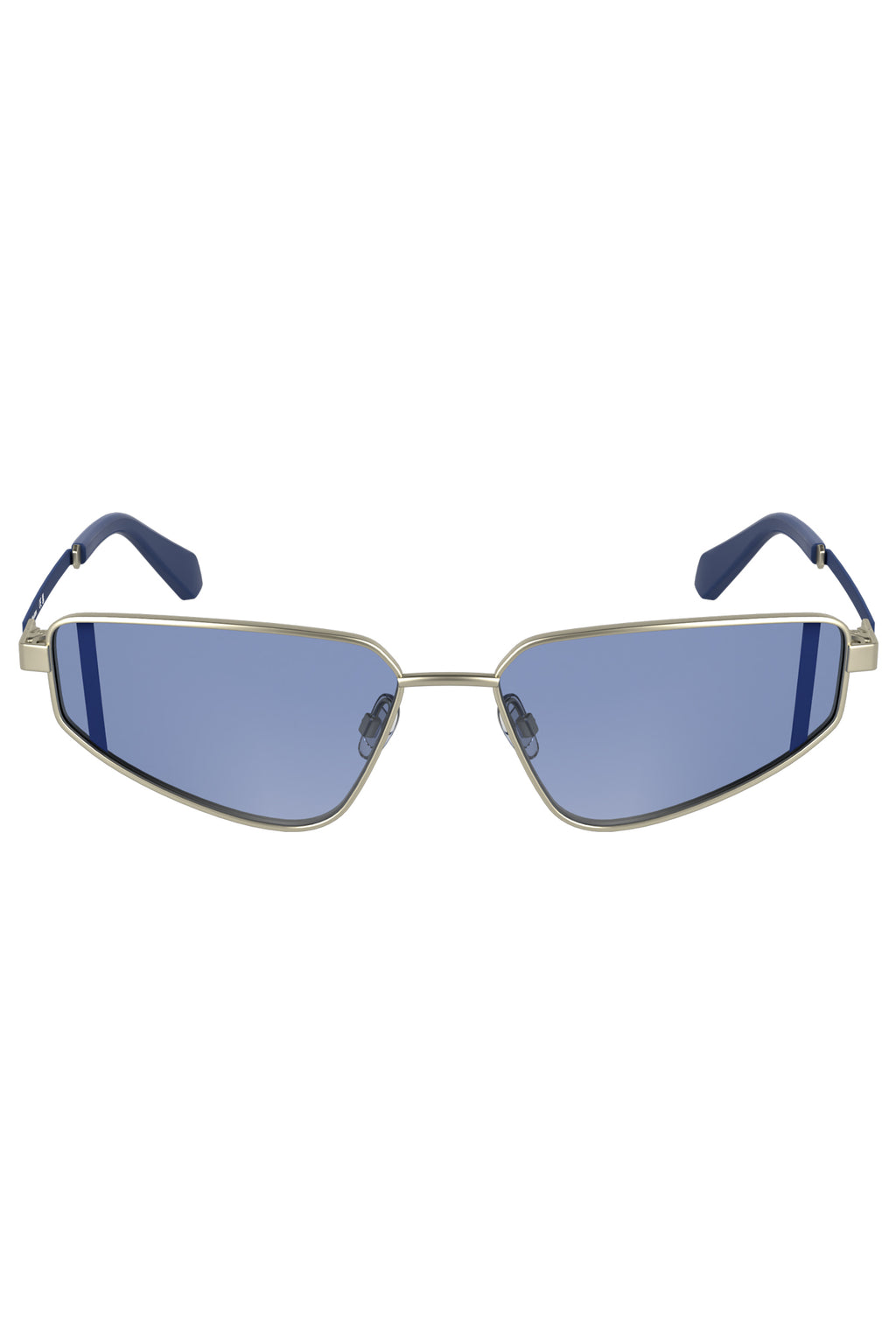 CALVIN KLEIN WOMEN'S SUNGLASSES SILVER