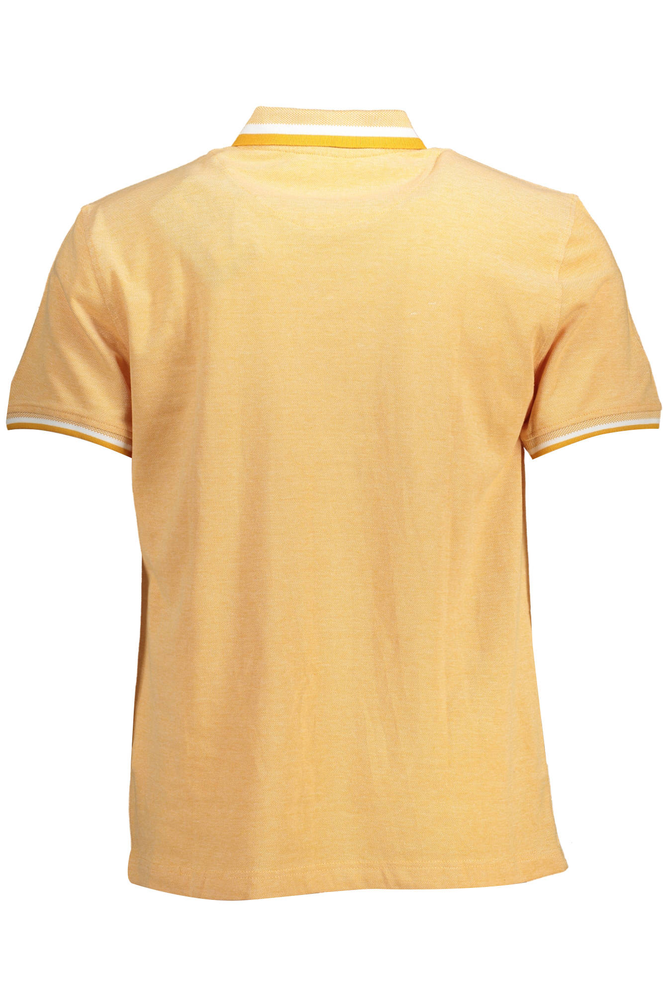 HARMONT & BLAINE MEN'S ORANGE SHORT SLEEVE POLO