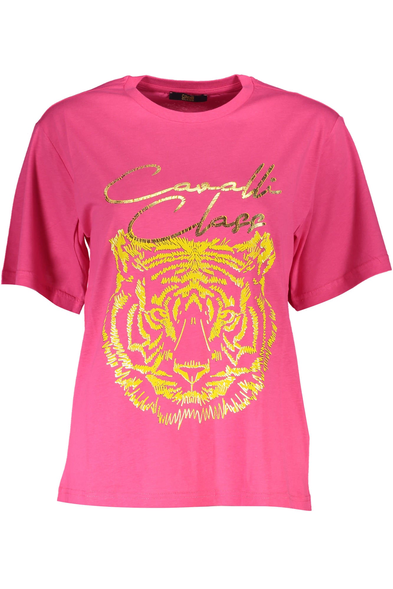 CAVALLI CLASS T-SHIRT SHORT SLEEVES WOMEN PINK