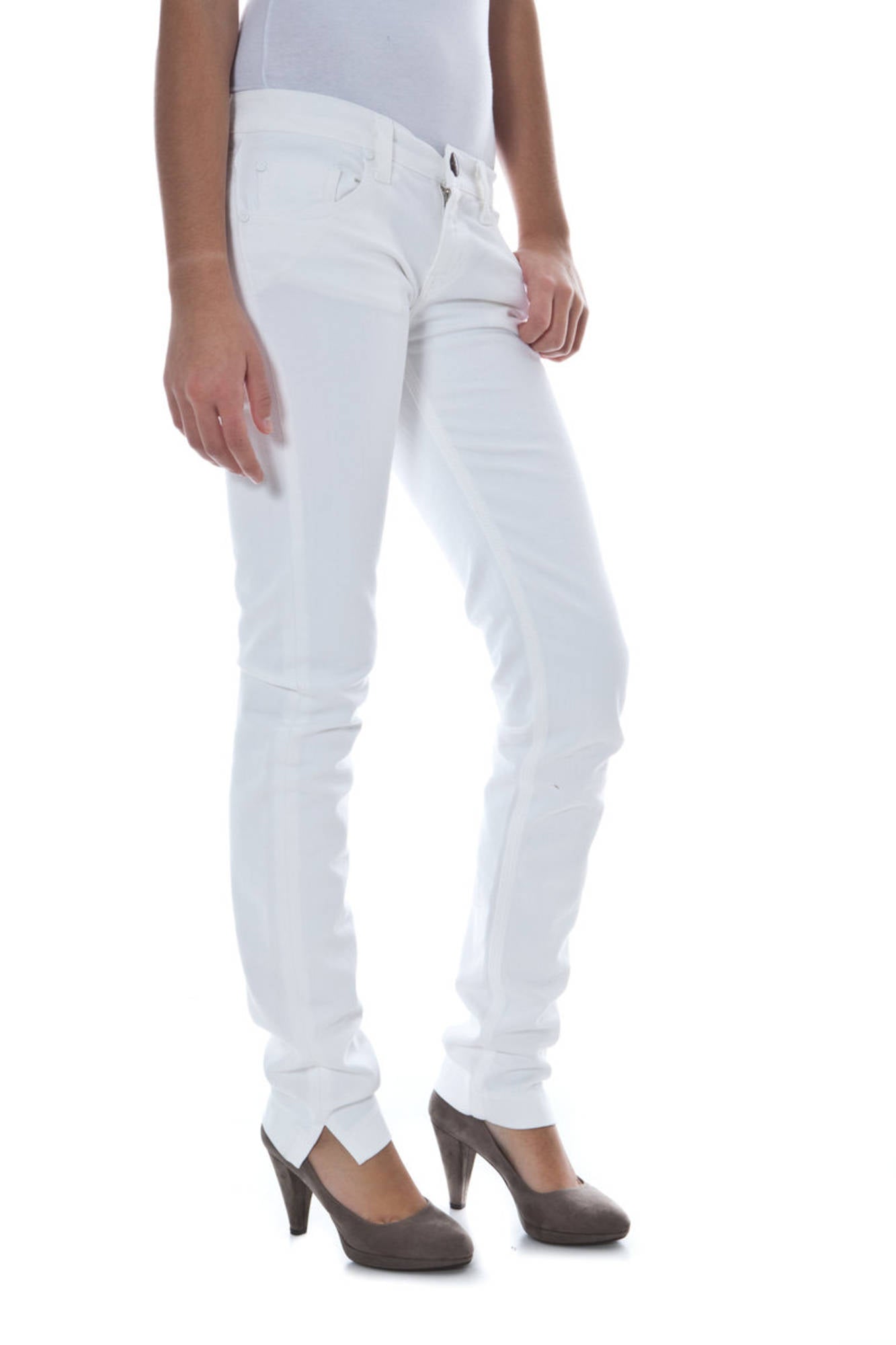 PHARD WOMEN'S WHITE PANTS
