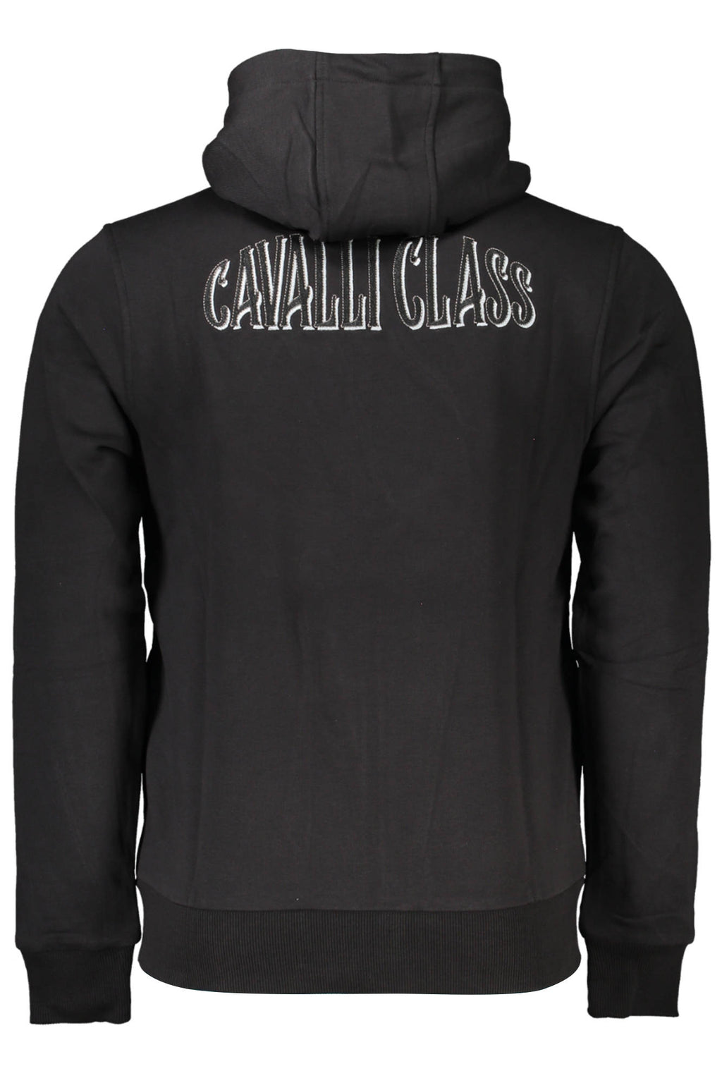 CAVALLI CLASS SWEATSHIRT WITH ZIP BLACK MAN