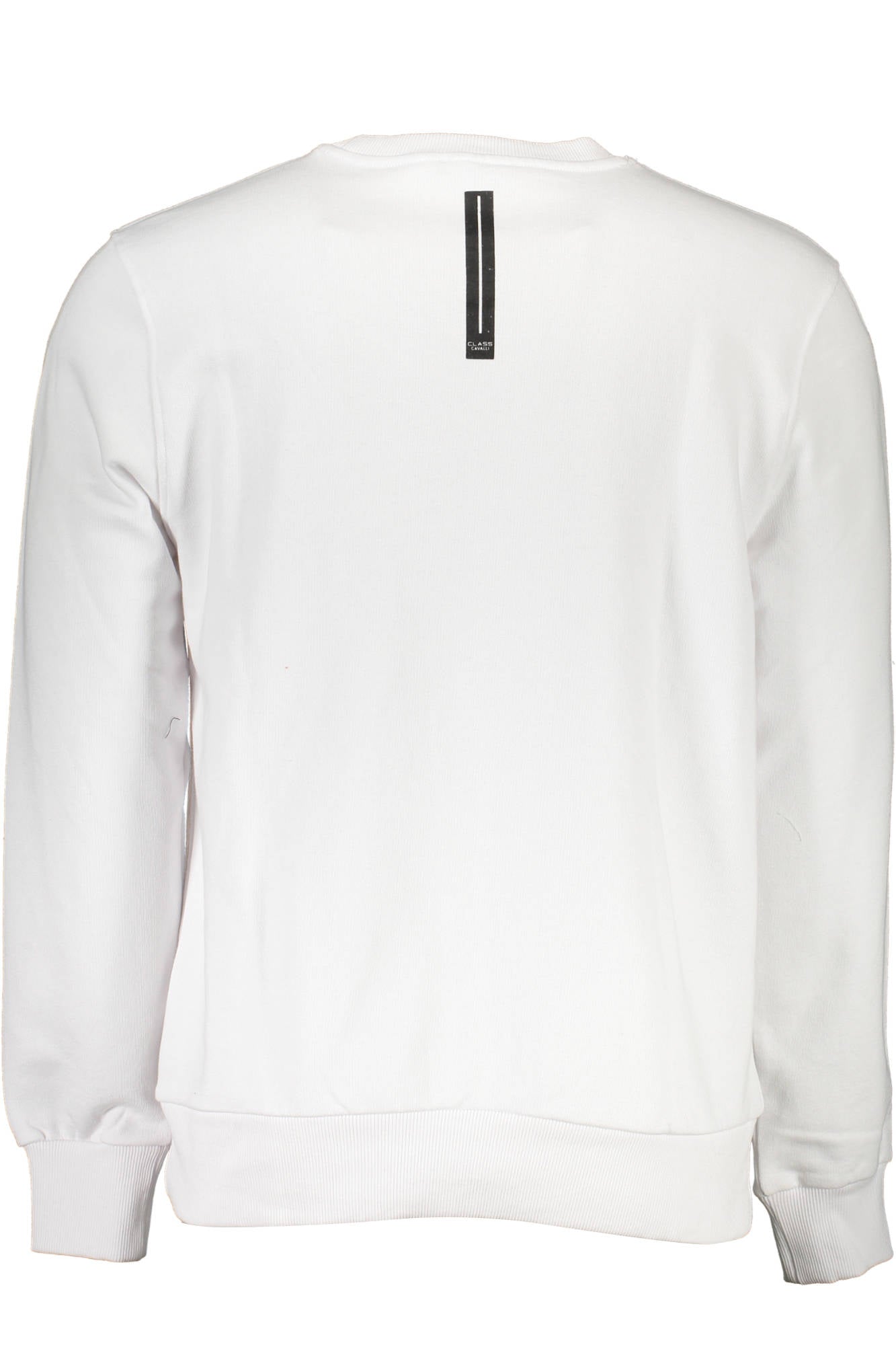 CAVALLI CLASS SWEATSHIRT WITHOUT ZIP MAN WHITE