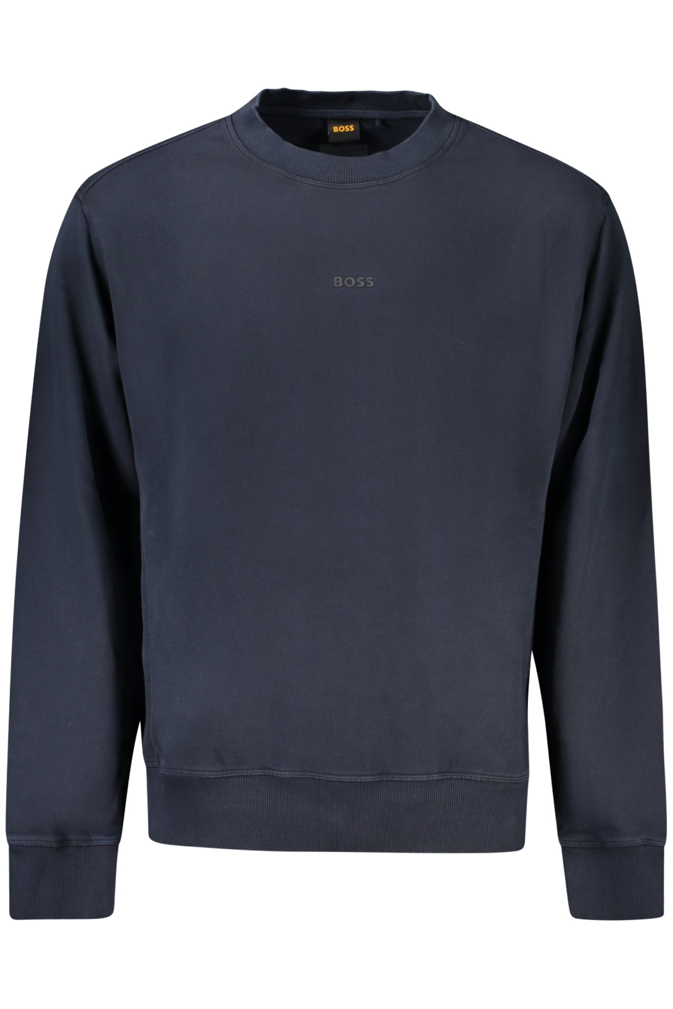 HUGO BOSS MEN'S ZIP-UP SWEATSHIRT BLUE