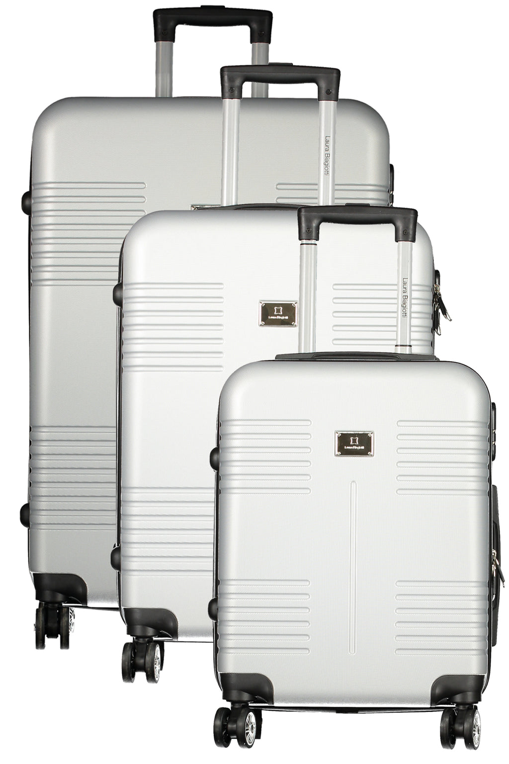 LAURA BIAGIOTTI LARGE TROLLEY WOMEN SILVER