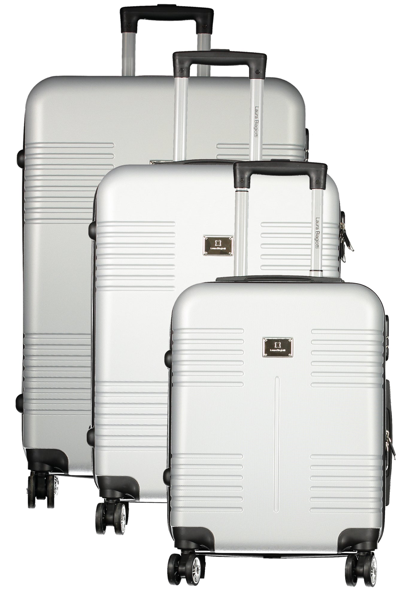 LAURA BIAGIOTTI LARGE TROLLEY WOMEN SILVER
