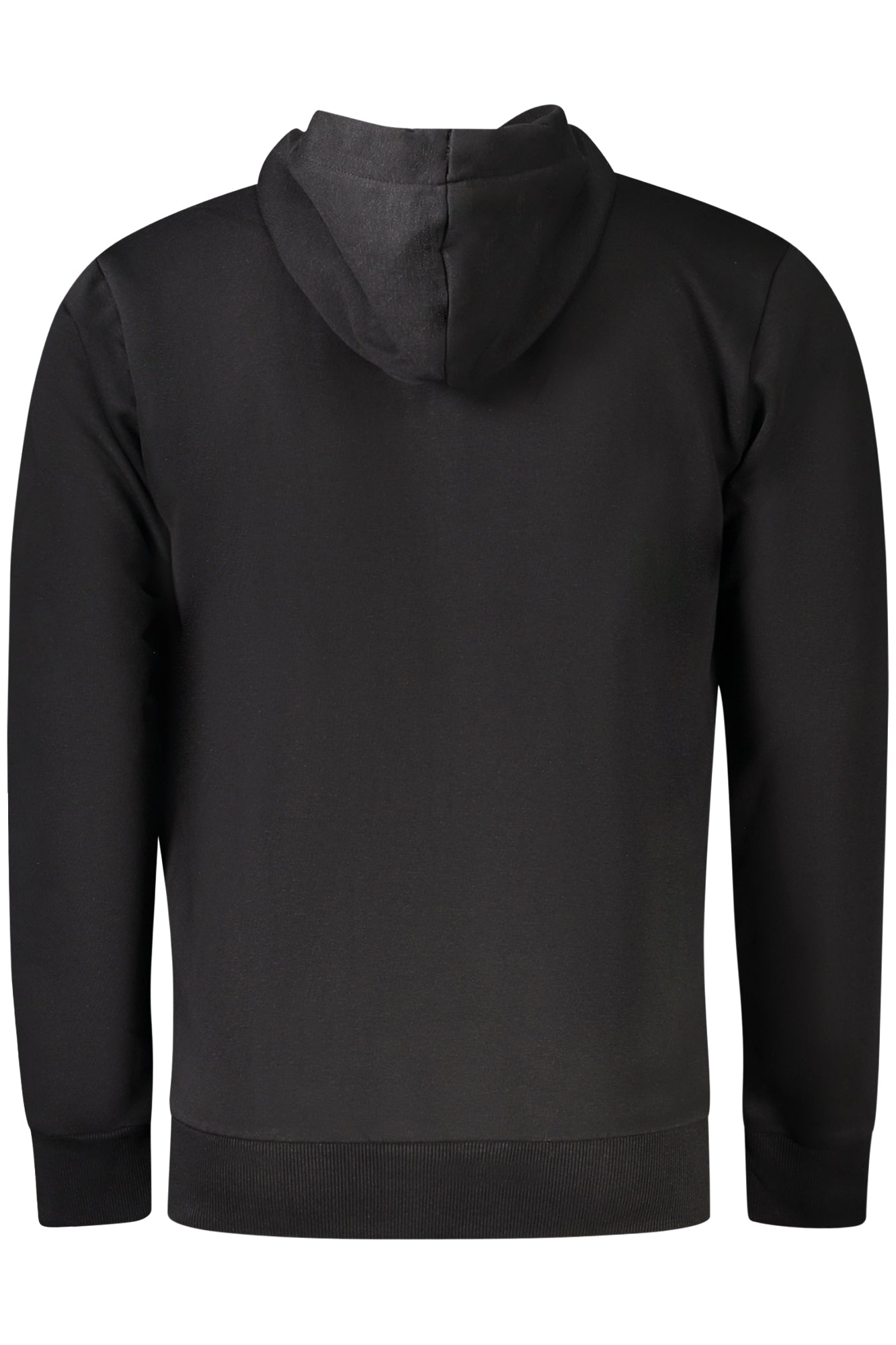 COVERI MOVING MEN'S BLACK ZIP-UP SWEATSHIRT