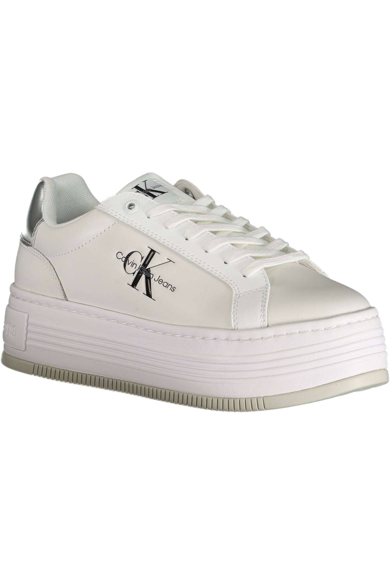 CALVIN KLEIN WHITE WOMEN'S SPORTS SHOES