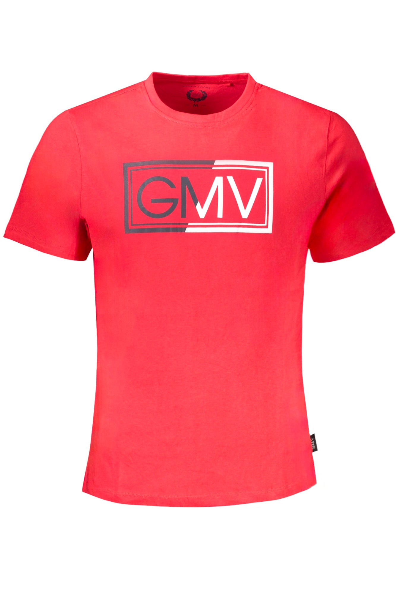 GIAN MARCO VENTURI MEN'S RED SHORT SLEEVE T-SHIRT