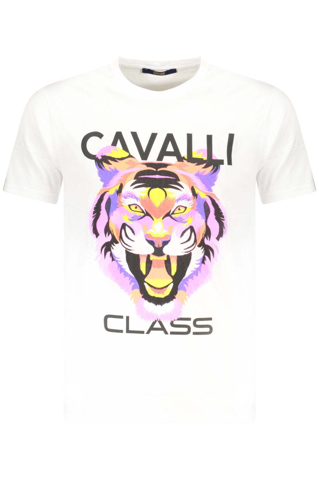 CAVALLI CLASS SHORT SLEEVE T-SHIRT MEN WHITE