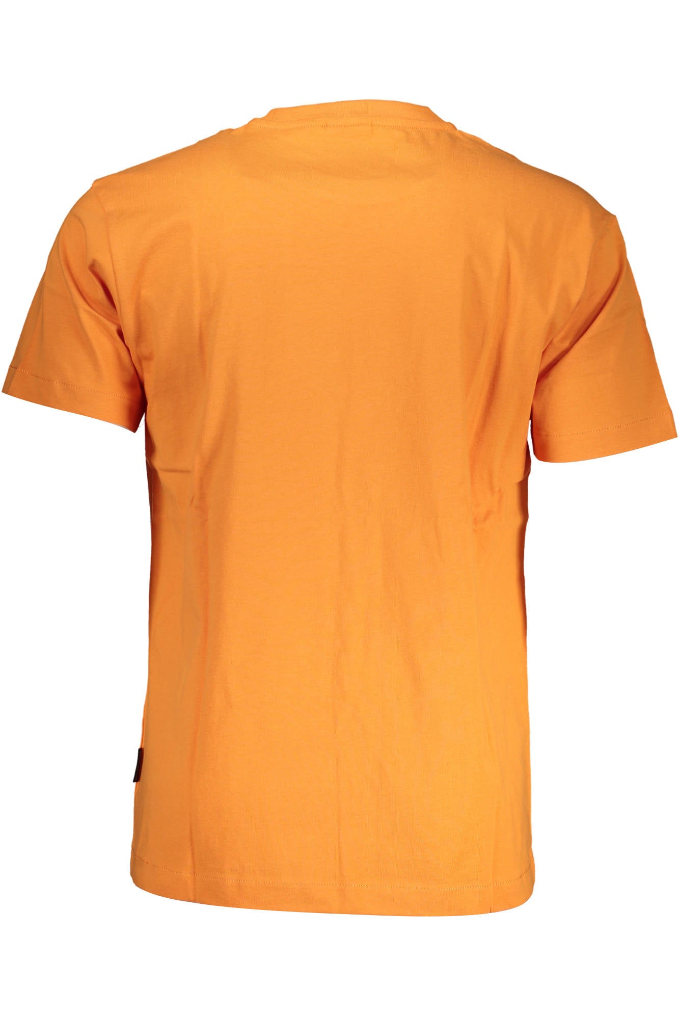 NAPAPIJRI MAN ORANGE SHORT SLEEVE T-SHIRT