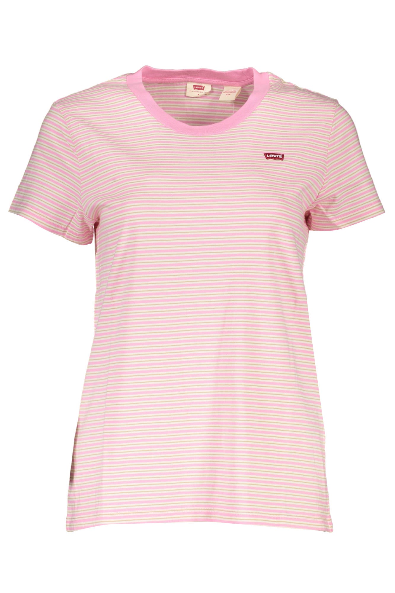 LEVI'S WOMEN'S SHORT SLEEVE T-SHIRT PINK