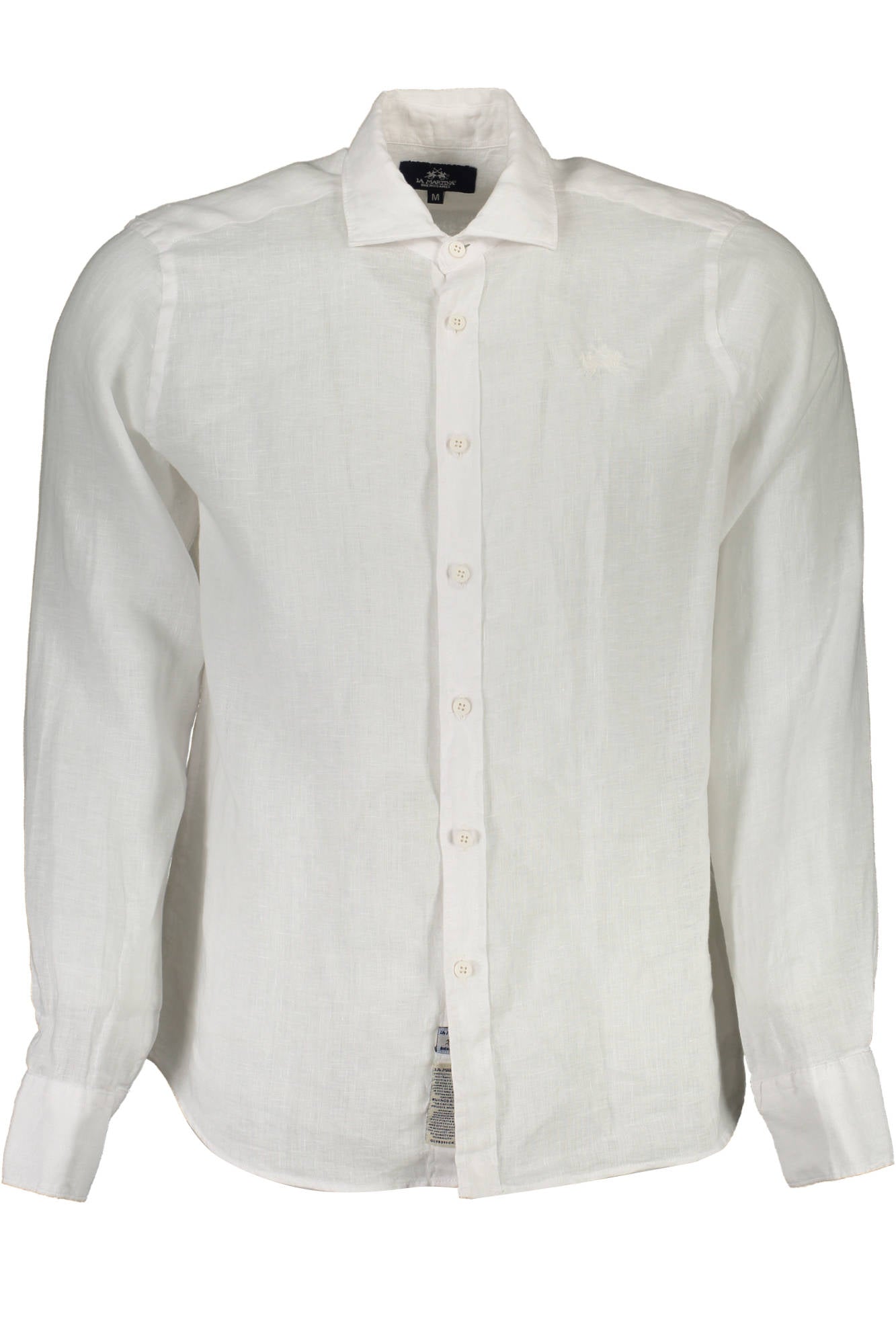 LA MARTINA MEN'S WHITE LONG SLEEVE SHIRT