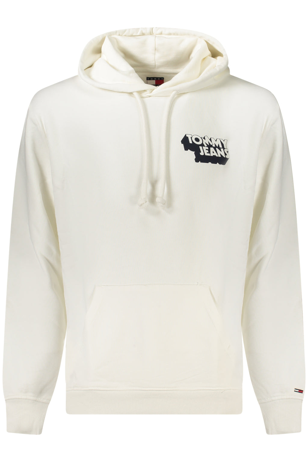 TOMMY HILFIGER MEN'S ZIP-UP SWEATSHIRT WHITE