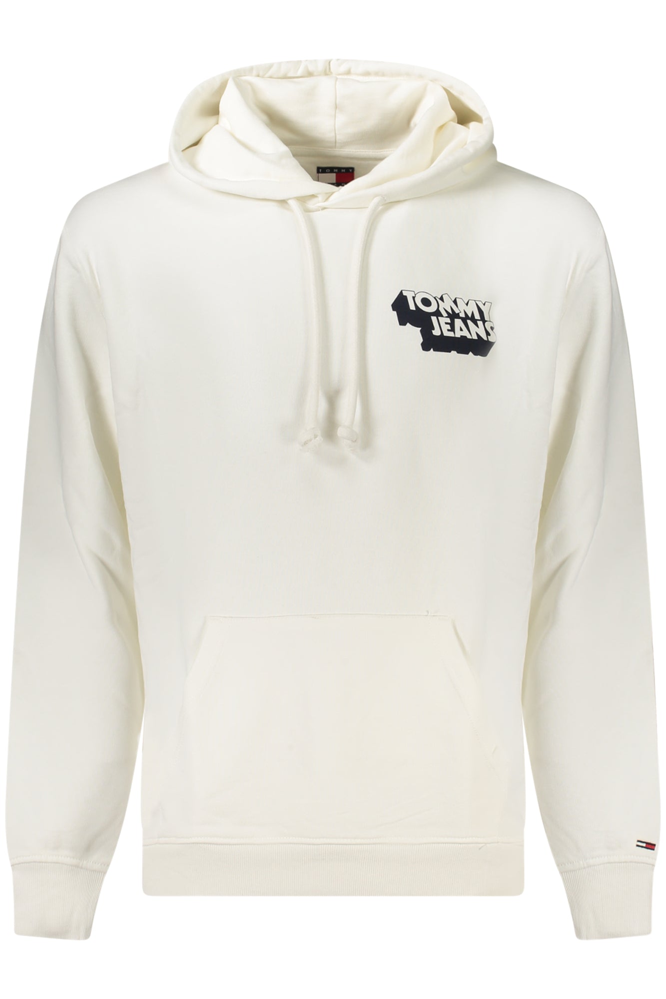 TOMMY HILFIGER MEN'S ZIP-UP SWEATSHIRT WHITE