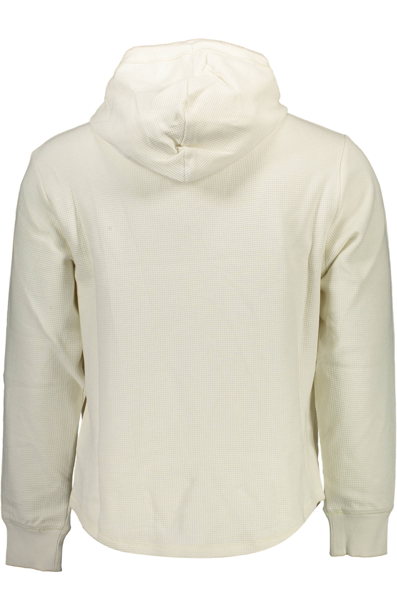 CALVIN KLEIN WHITE MEN'S SWEATSHIRT WITHOUT ZIP