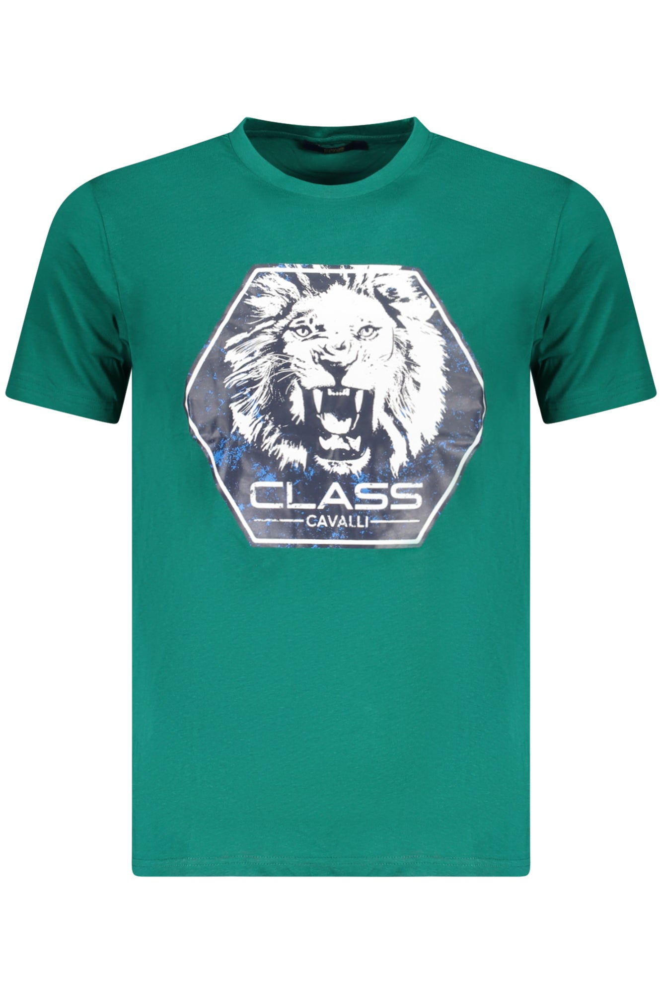 CAVALLI CLASS SHORT SLEEVE T-SHIRT MEN GREEN