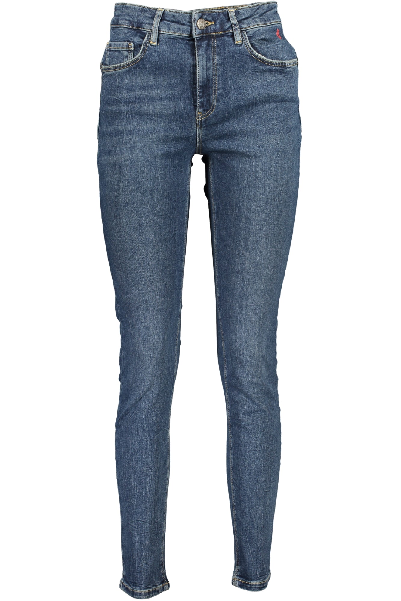 DESIGUAL WOMEN'S DENIM JEANS BLUE