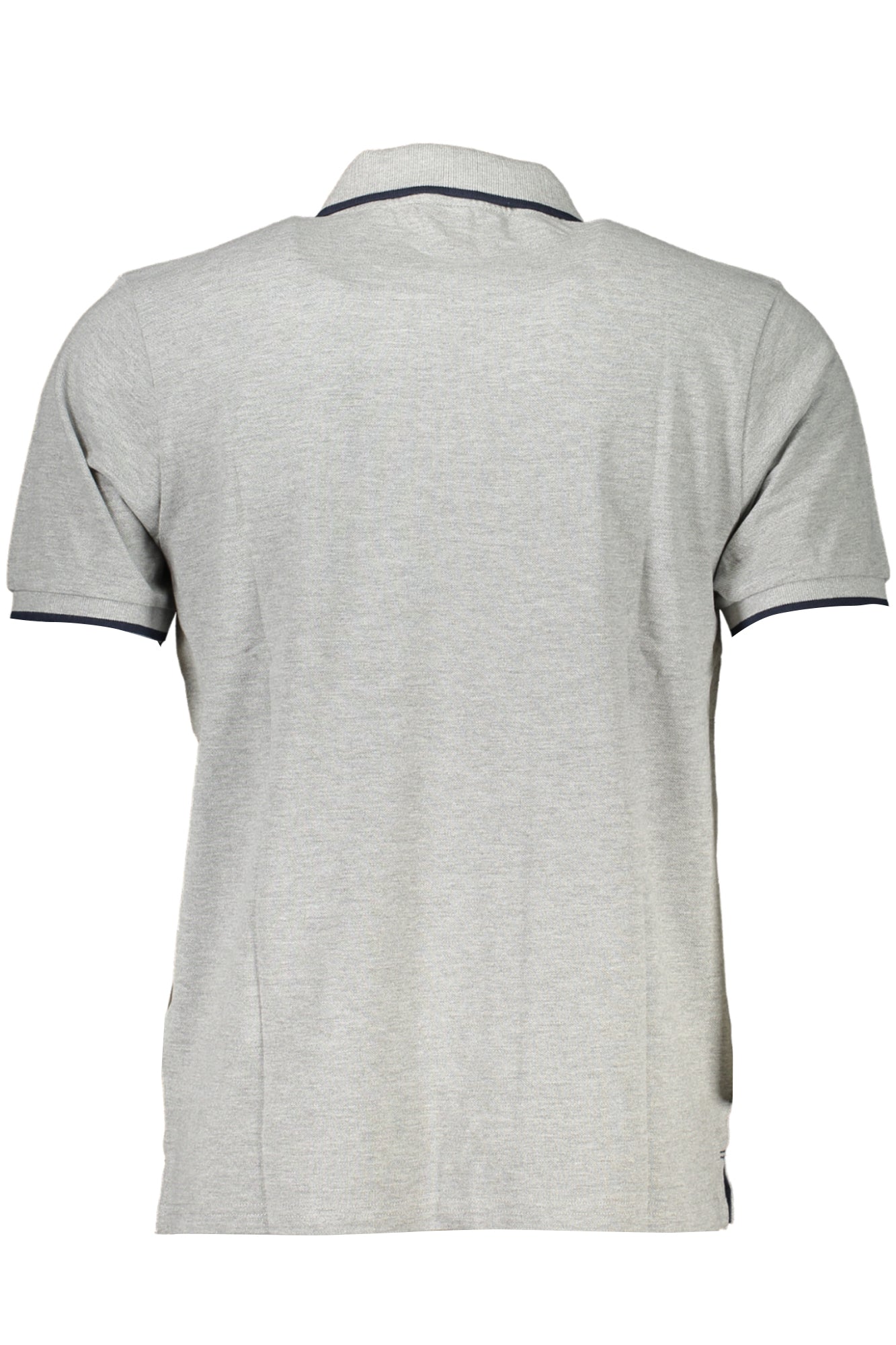 NORTH SAILS MEN'S GRAY SHORT SLEEVED POLO SHIRT