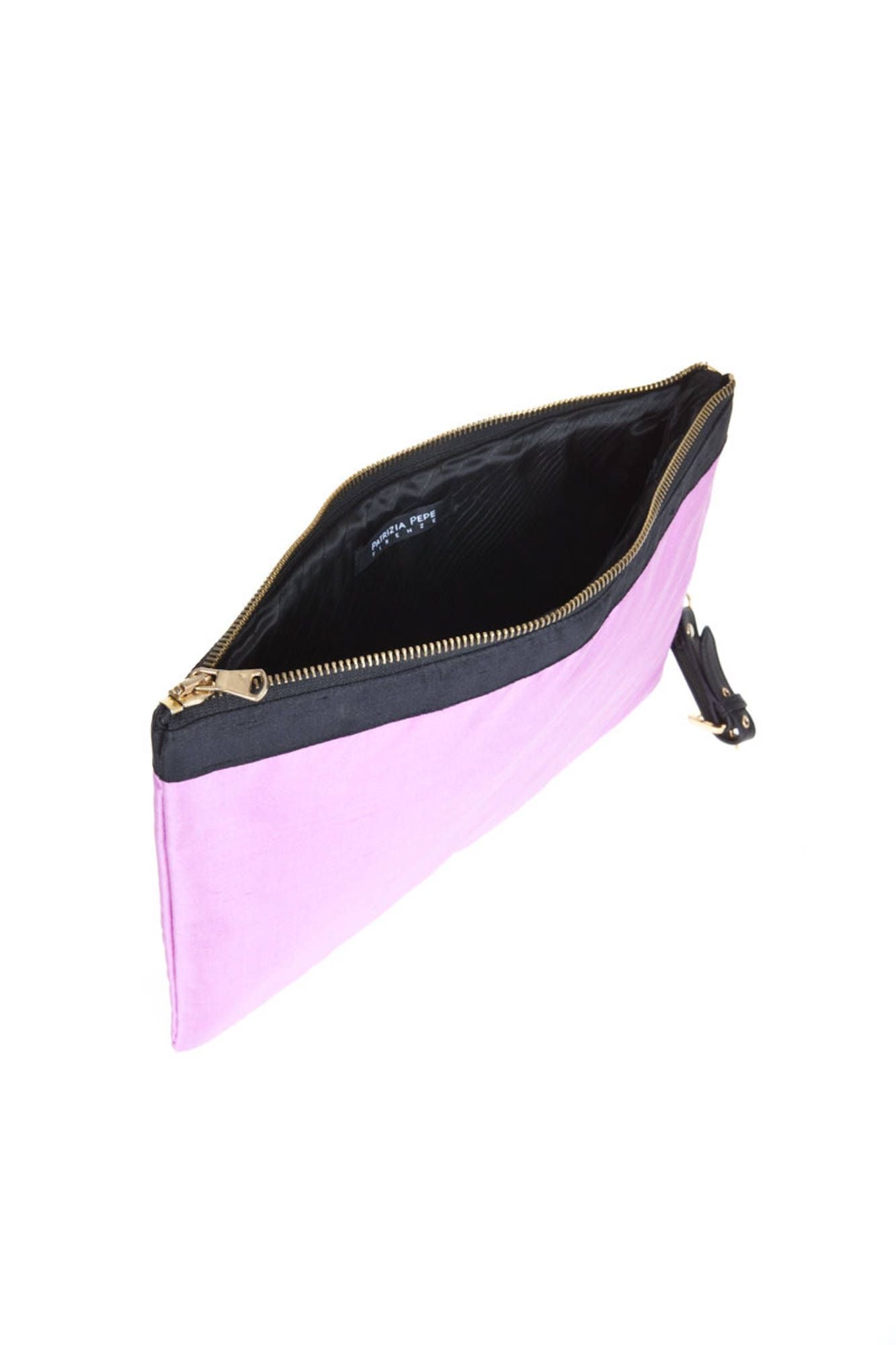 PATRIZIA PEPE PURPLE WOMAN CLUTCH