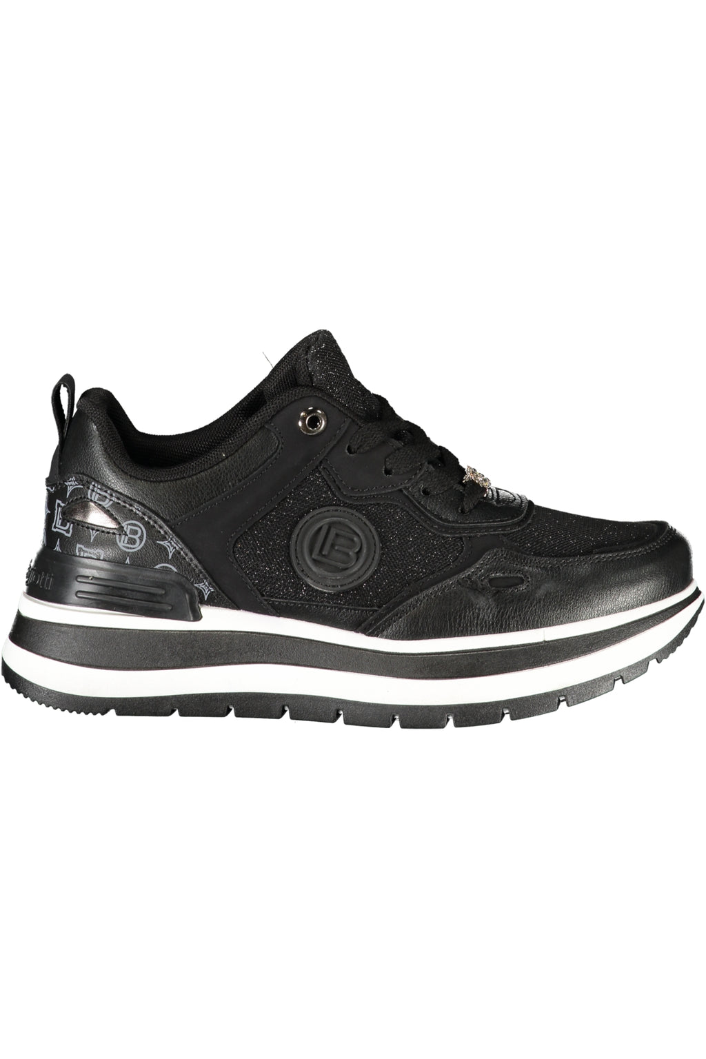 LAURA BIAGIOTTI WOMEN'S BLACK SPORTS SHOES