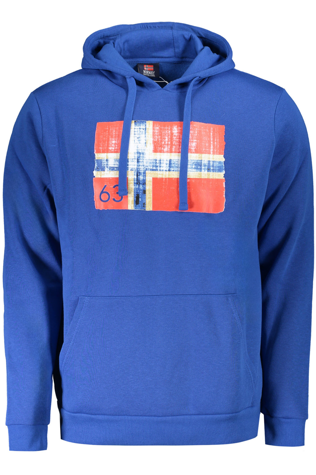 NORWAY 1963 MEN'S BLUE ZIP-UP SWEATSHIRT