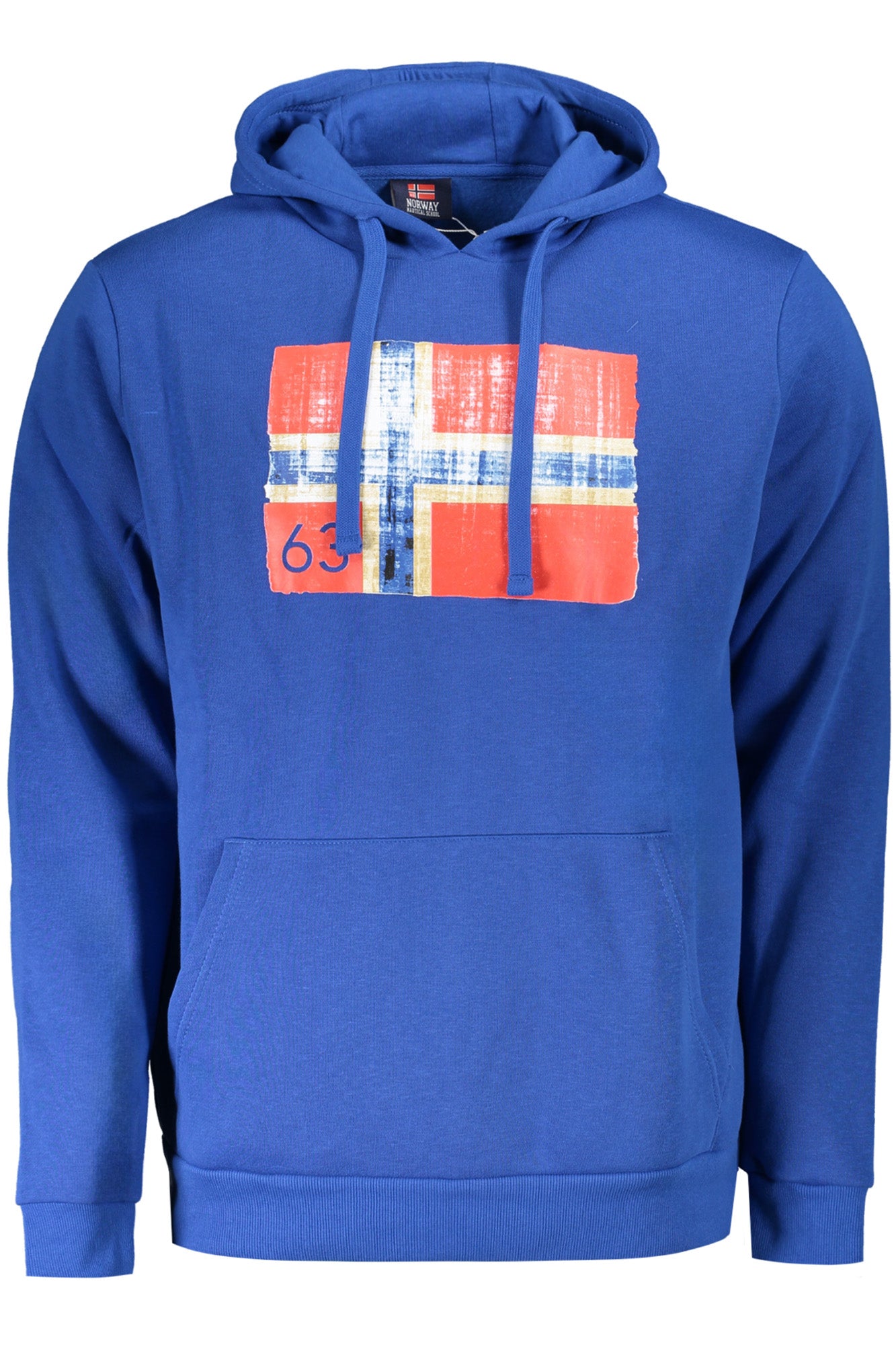 NORWAY 1963 MEN'S BLUE ZIP-UP SWEATSHIRT