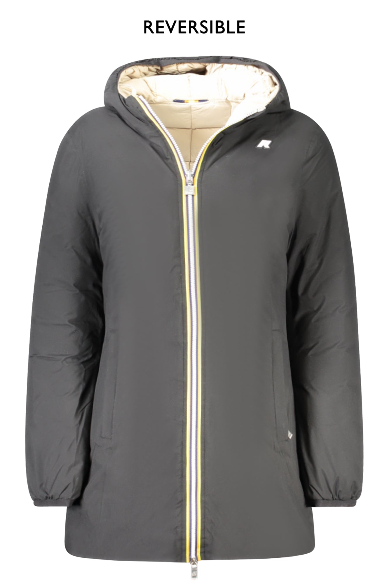 K-WAY WOMEN'S BLACK JACKET