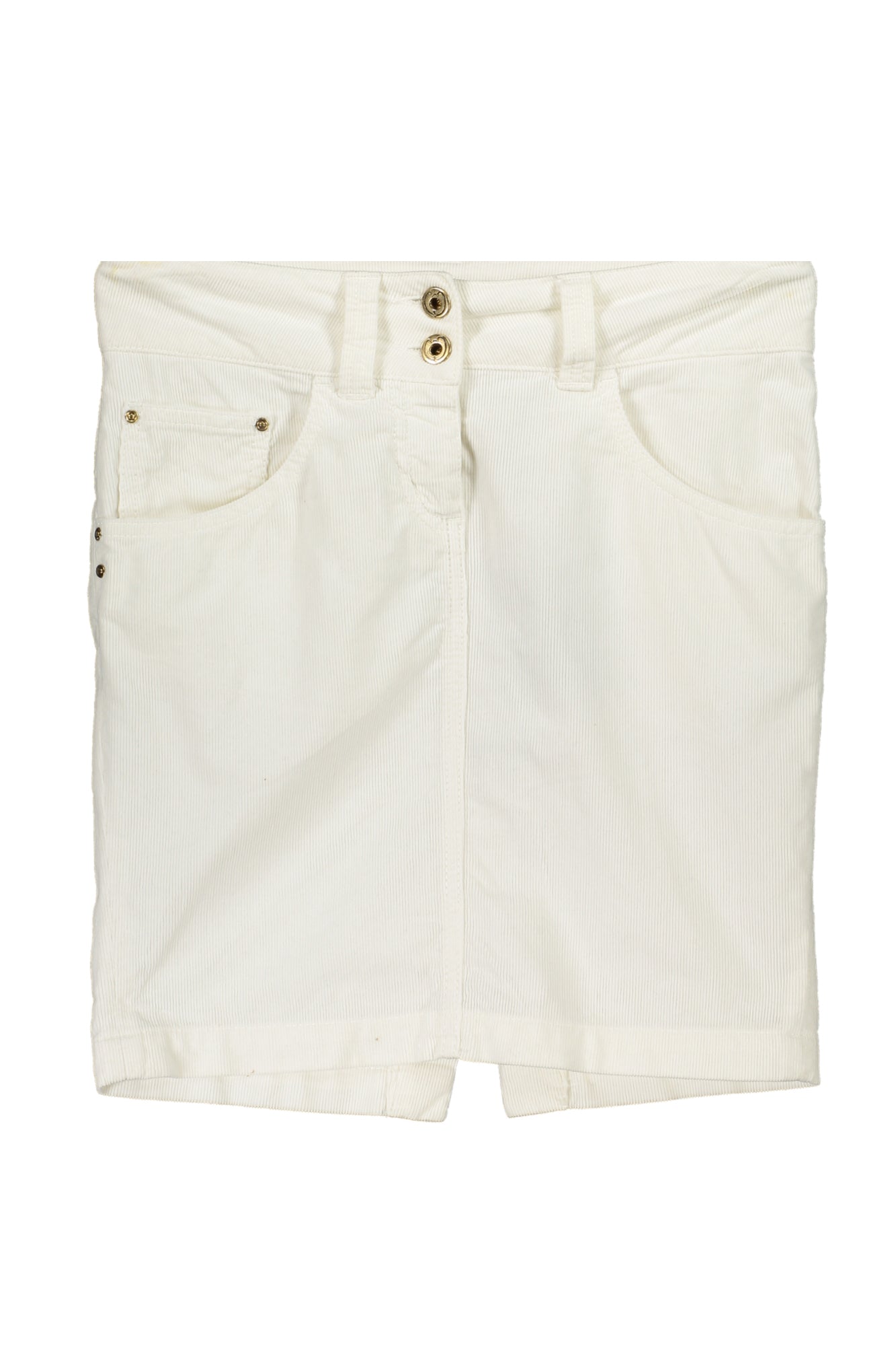 PATRIZIA PEPE WOMEN'S SHORT SKIRT WHITE