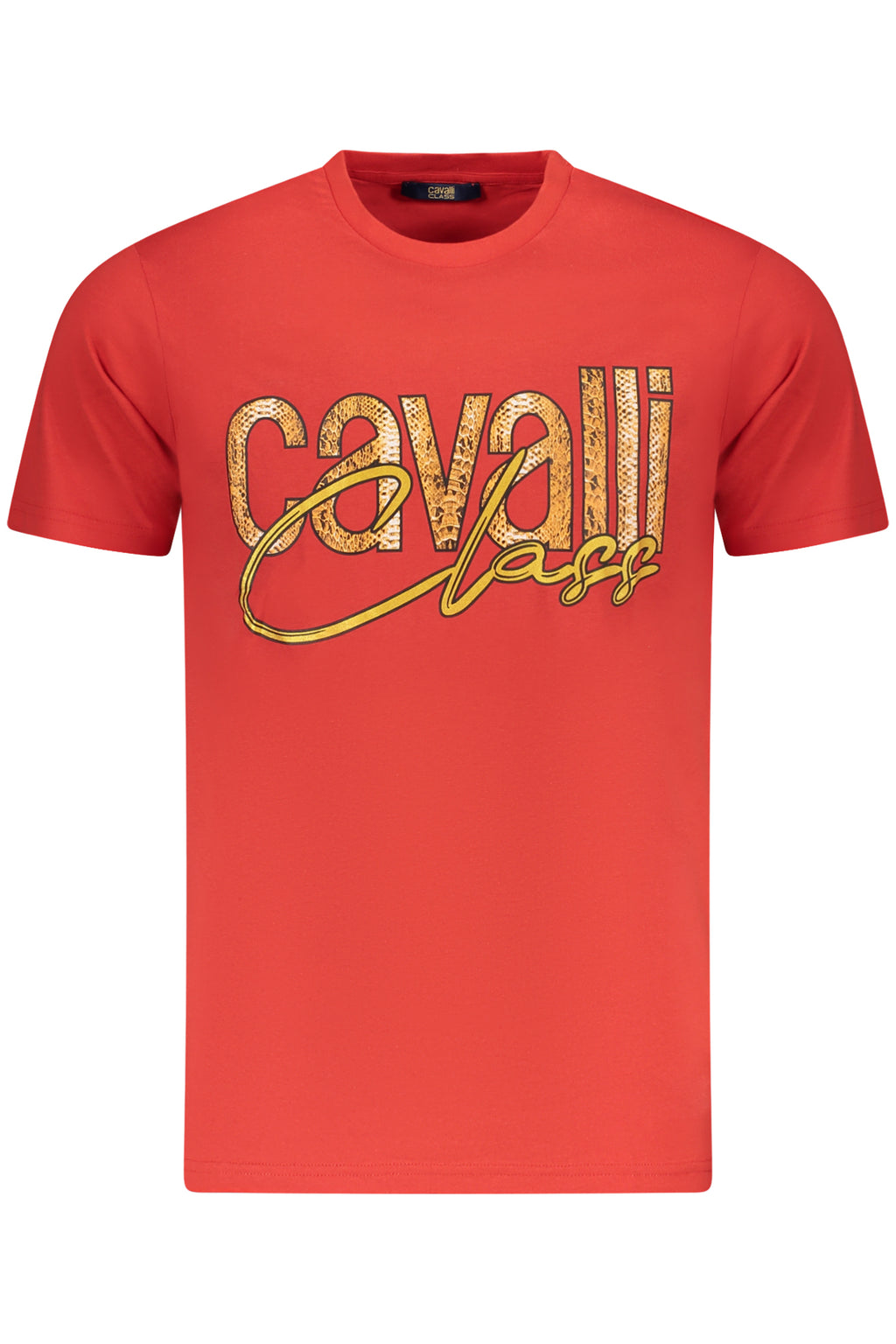CAVALLI CLASS SHORT SLEEVE T-SHIRT MEN RED