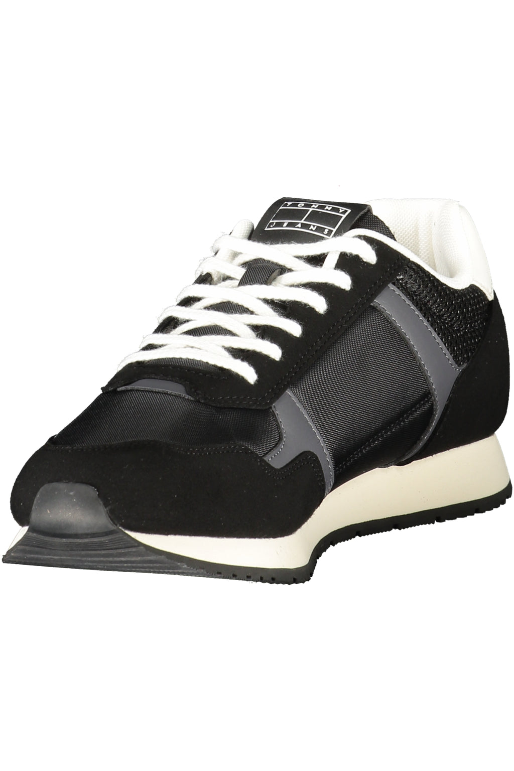TOMMY HILFIGER MEN'S BLACK SPORTS SHOES