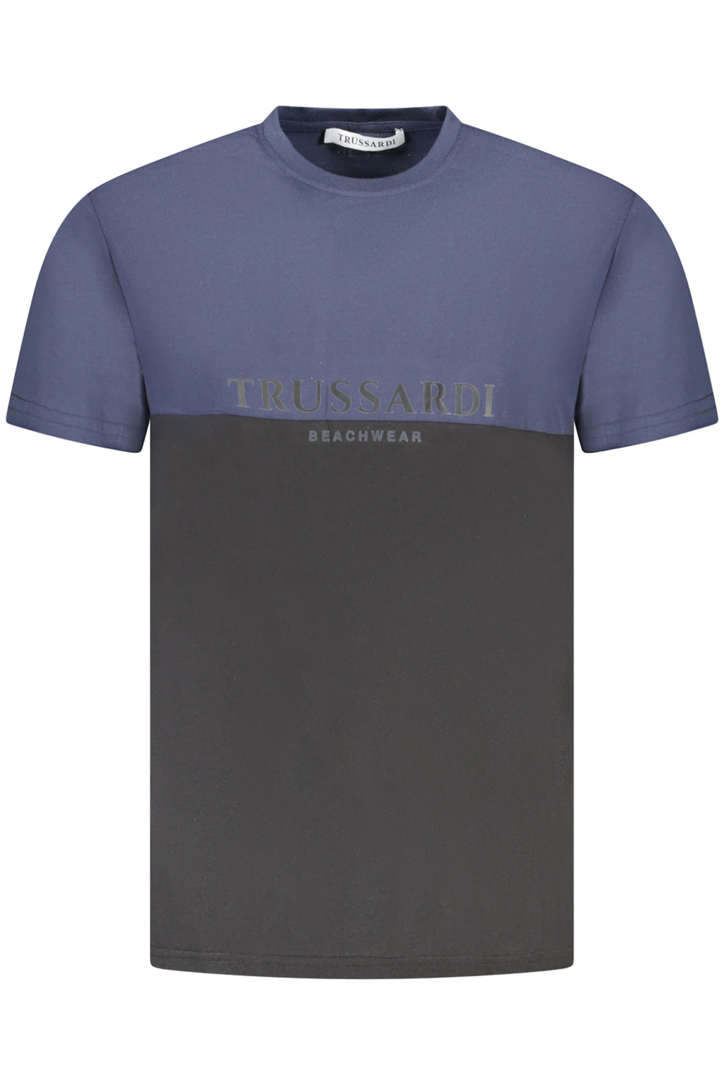 TRUSSARDI MEN'S SHORT SLEEVE T-SHIRT BLUE