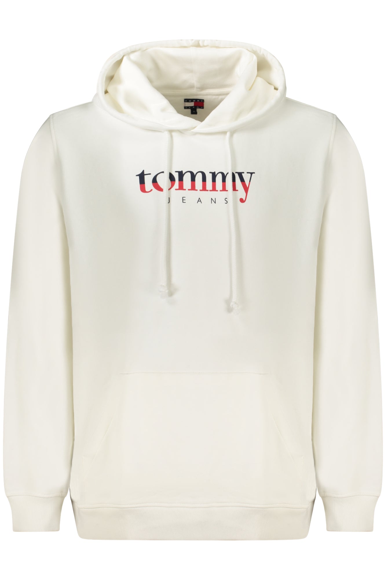 TOMMY HILFIGER MEN'S ZIP-UP SWEATSHIRT WHITE
