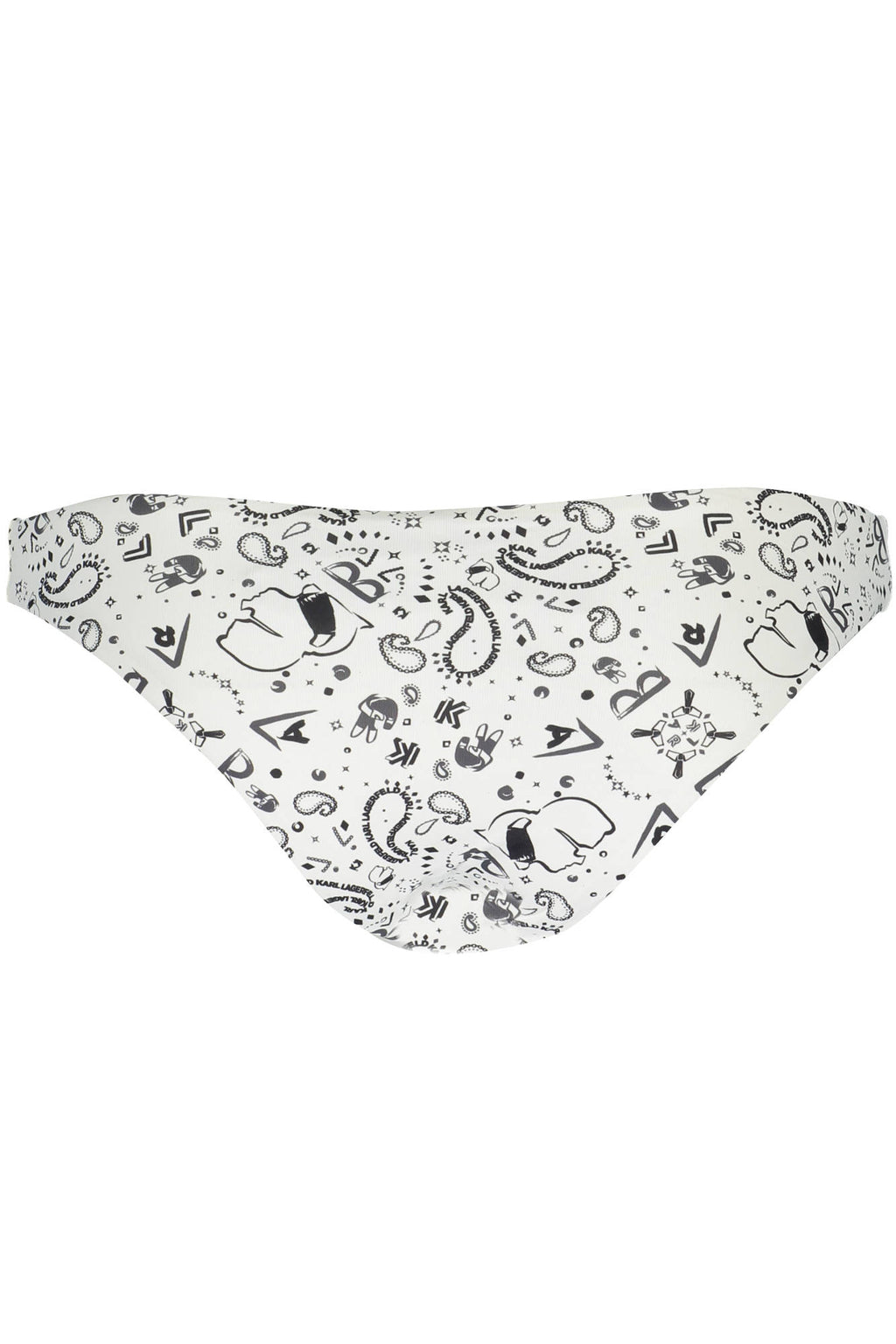 KARL LAGERFELD SWIMSUIT PART UNDER WHITE WOMAN