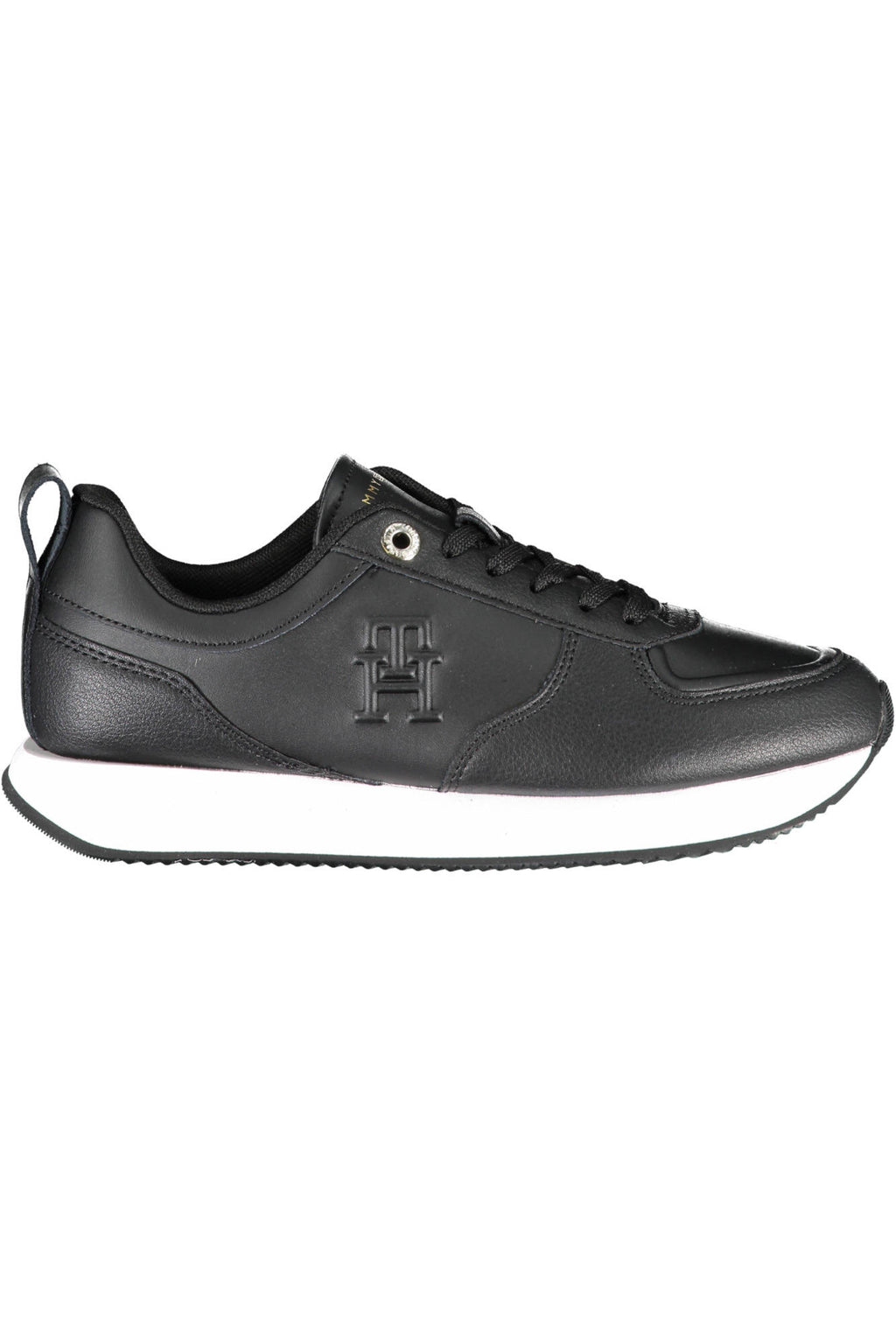 TOMMY HILFIGER BLACK WOMEN'S SPORTS SHOES
