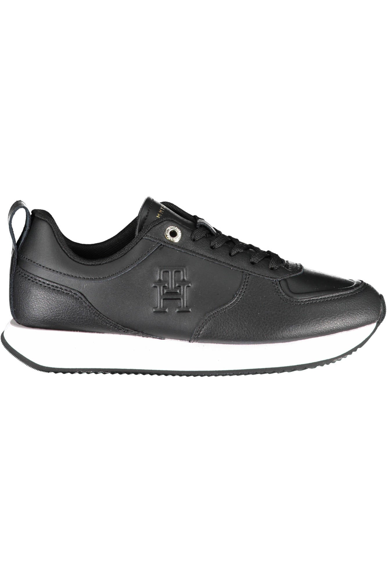 TOMMY HILFIGER BLACK WOMEN'S SPORTS SHOES