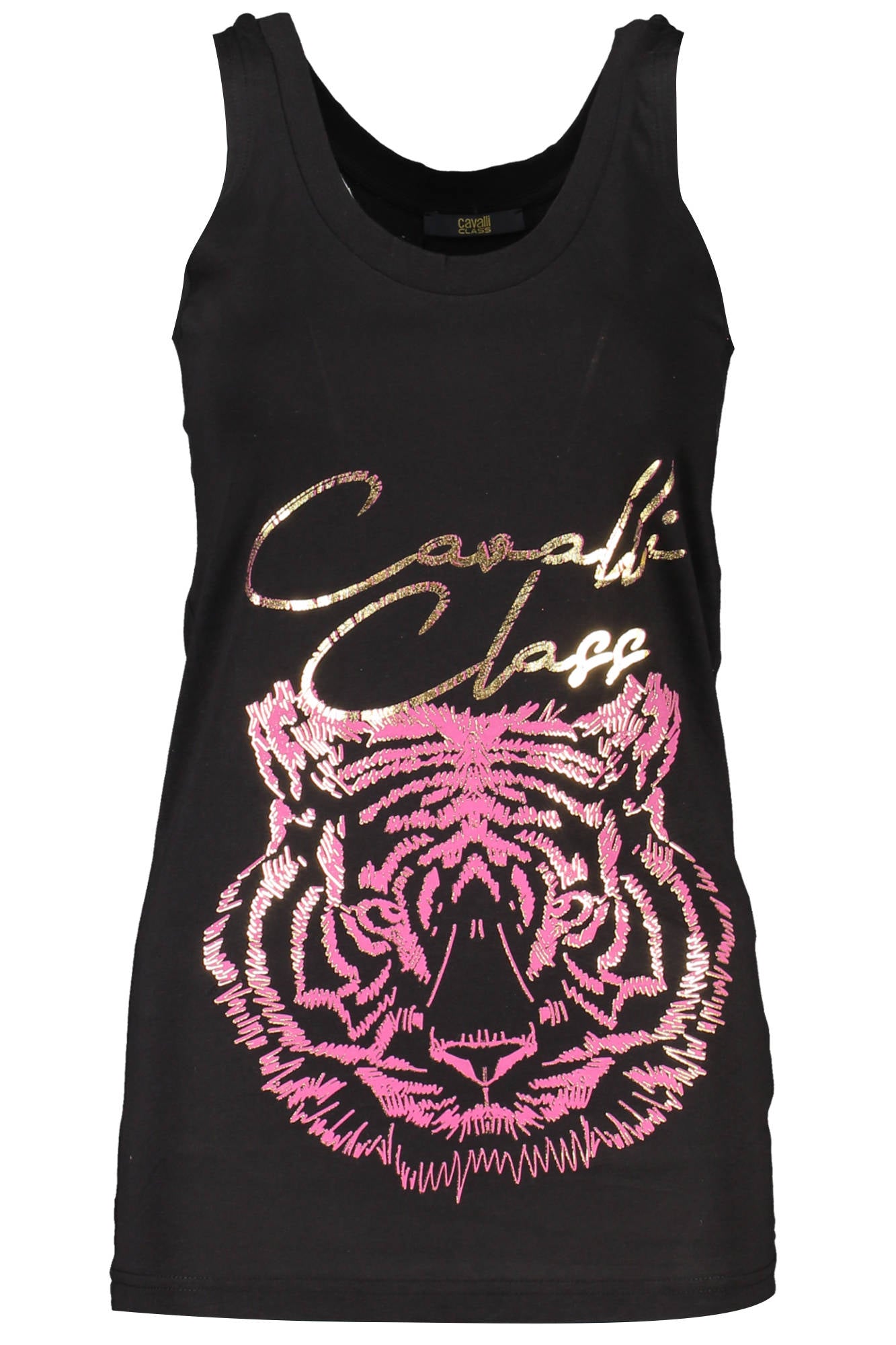 CAVALLI CLASS WOMEN'S TANK TOP BLACK