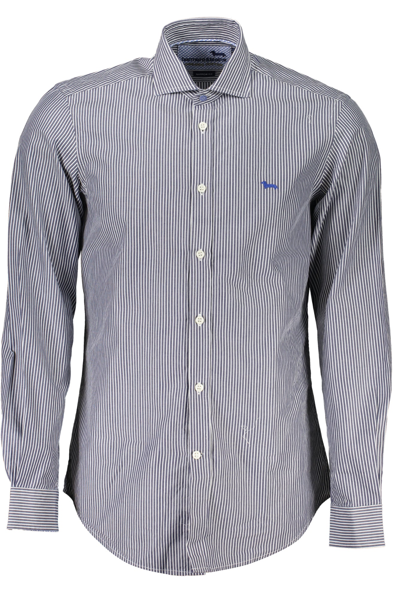 HARMONT & BLAINE MEN'S LONG SLEEVE SHIRT BLUE