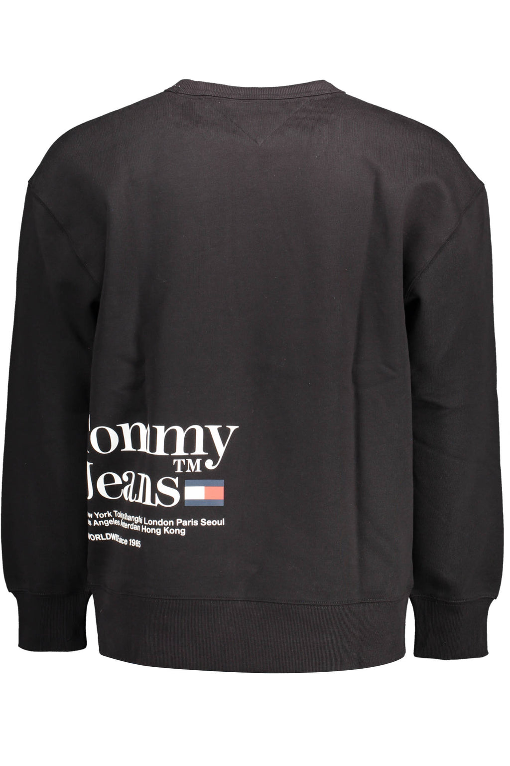 TOMMY HILFIGER SWEATSHIRT WITHOUT ZIP MAN BLACK