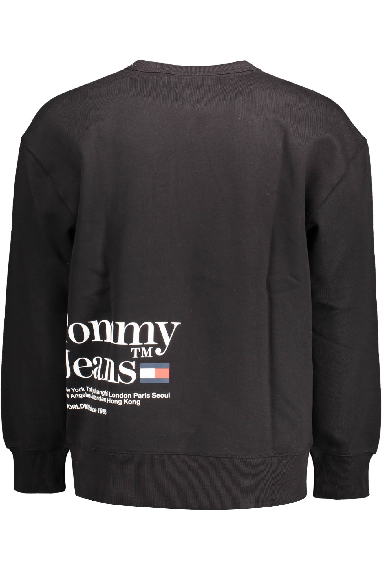 TOMMY HILFIGER SWEATSHIRT WITHOUT ZIP MAN BLACK