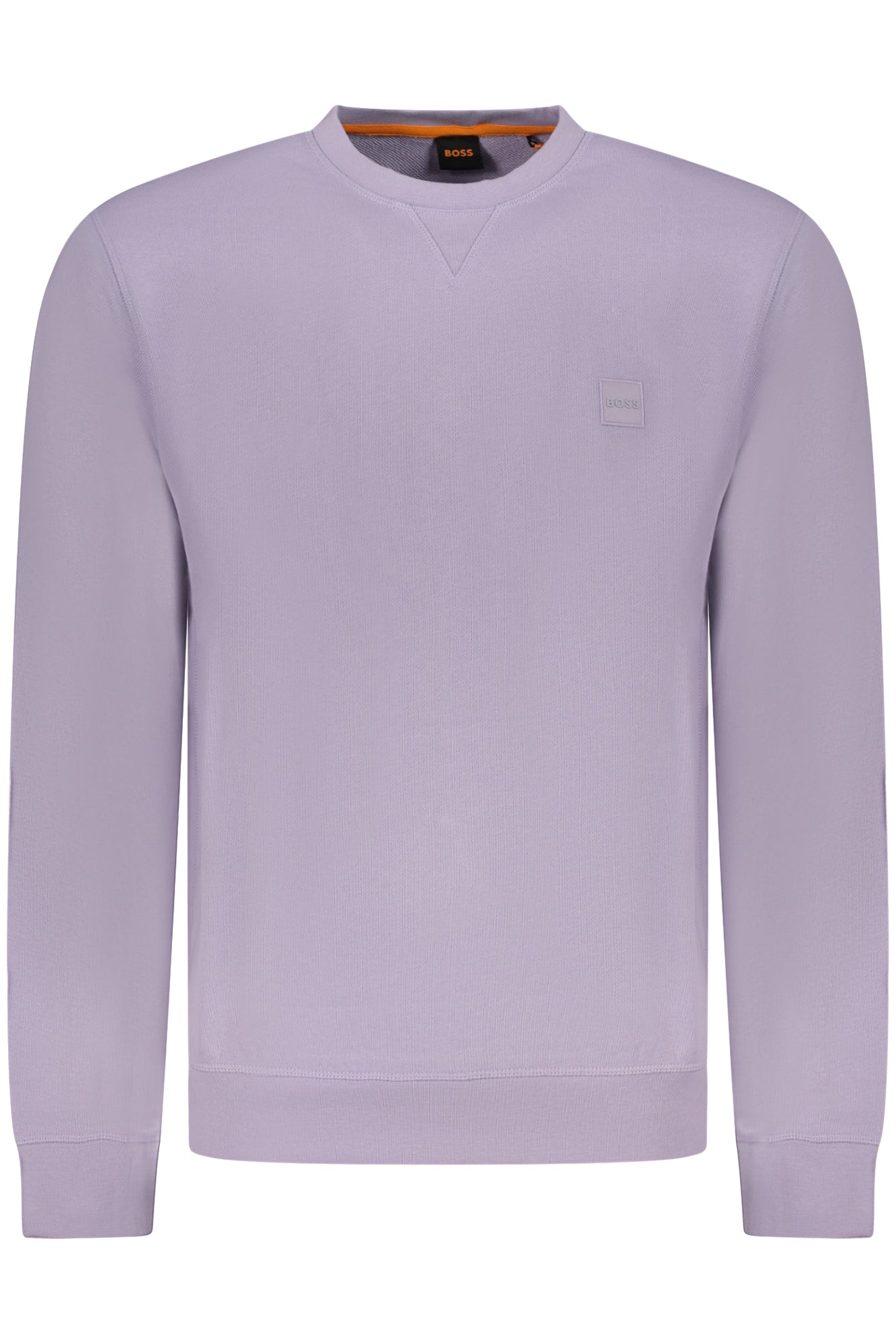 BOSS PURPLE MEN'S ZIP-UP SWEATSHIRT
