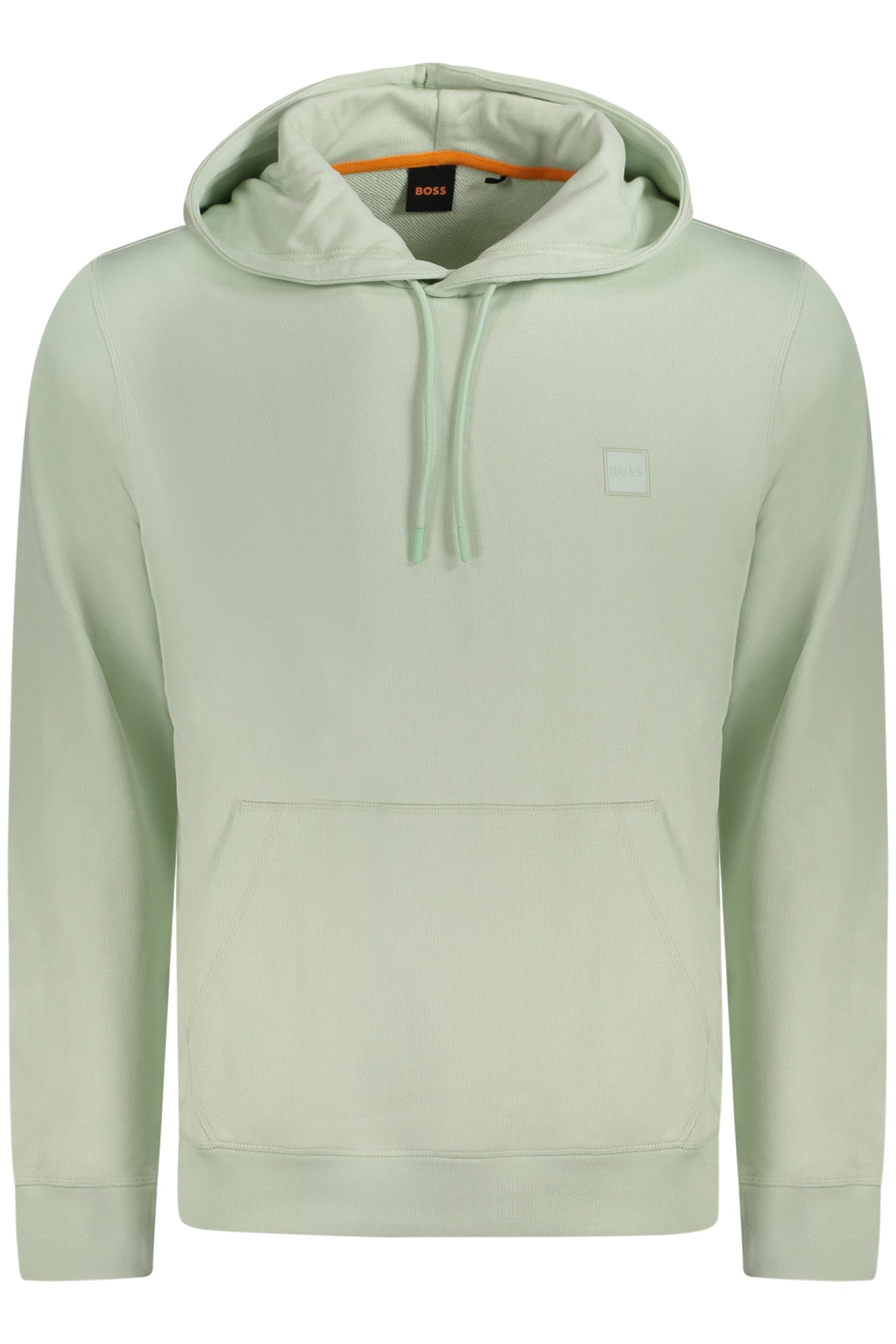 BOSS SWEATSHIRT WITHOUT ZIP MEN GREEN