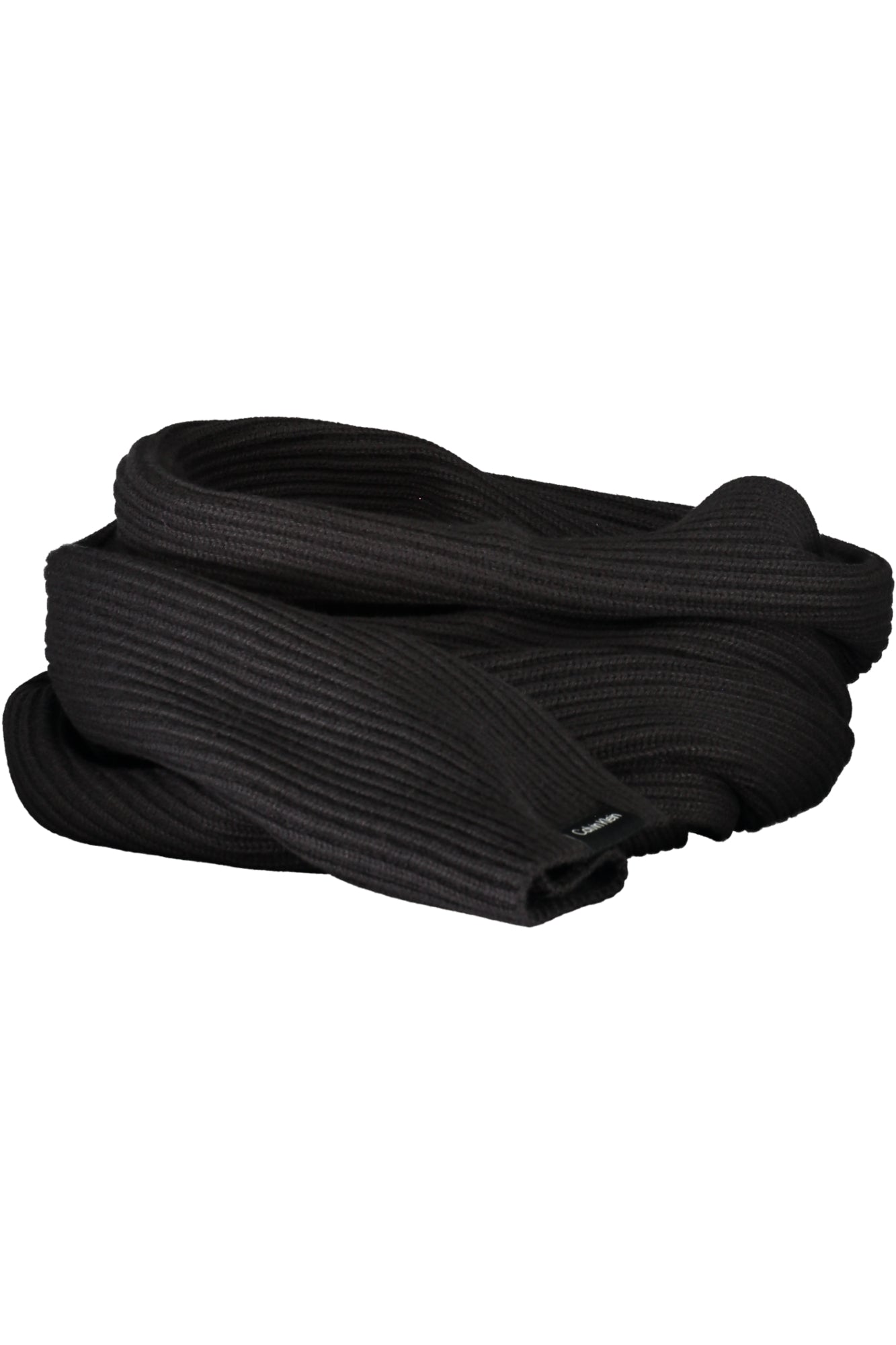 CALVIN KLEIN MEN'S BLACK SCARF