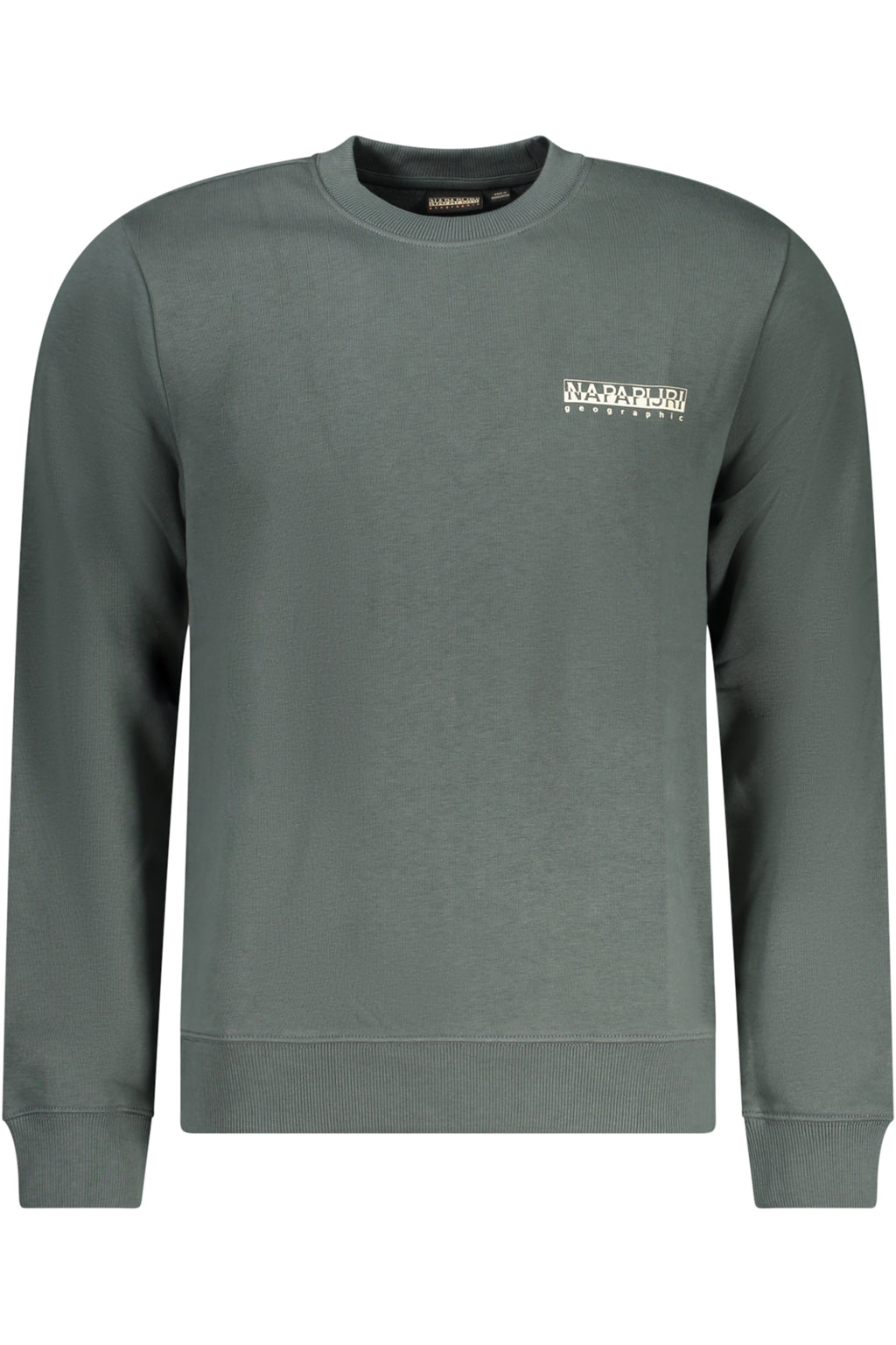 NAPAPIJRI SWEATSHIRT WITHOUT ZIP MEN GREEN