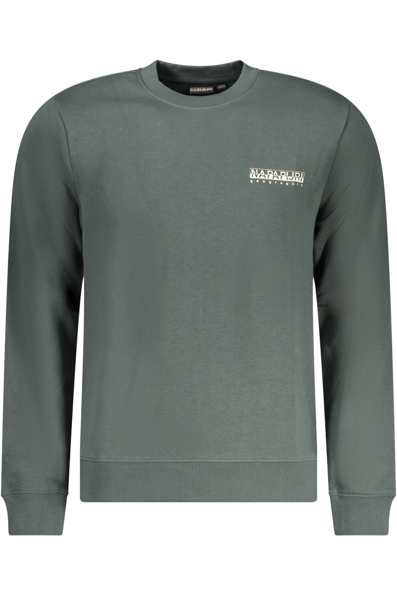 NAPAPIJRI SWEATSHIRT WITHOUT ZIP MEN GREEN